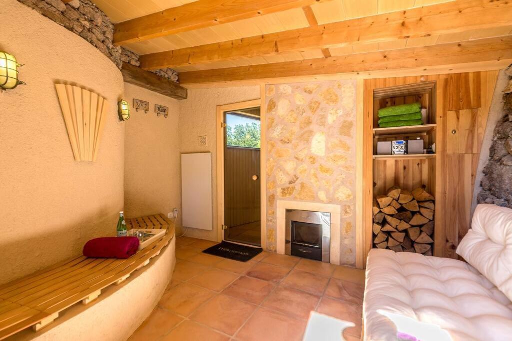 Finca Wellnatura Mit Sauna, Kamine, Badewanne Arta Exterior photo